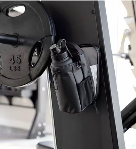 Magnetic Gym Bag Pro – All-in-One Sports Bag with Magnetic Mount, Bottle Holder & Phone Pocket